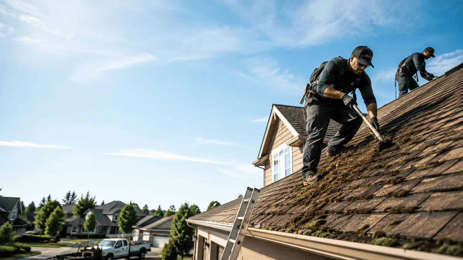 Roof Moss Removal in Denison, KS near me